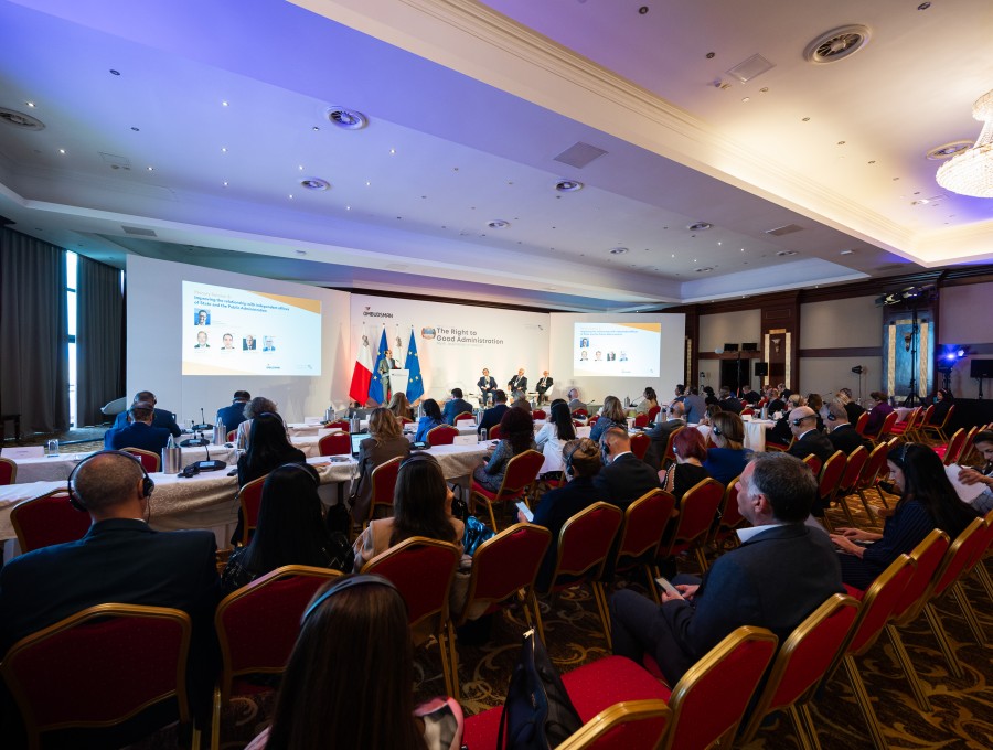 Participation du Haut Commissariat à la Conférence de l'Association des Ombudsmans de la Méditerranée à Malte