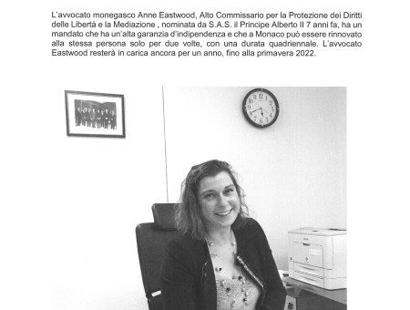 Anne Eastwood : buoni studi contribuiscono all'emancipazione