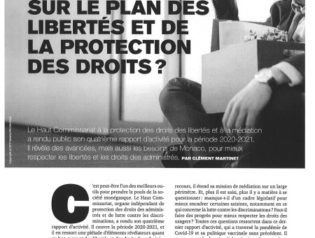 Monaco progresse-t-il sur le plan des libertés et de la protection des droits ?