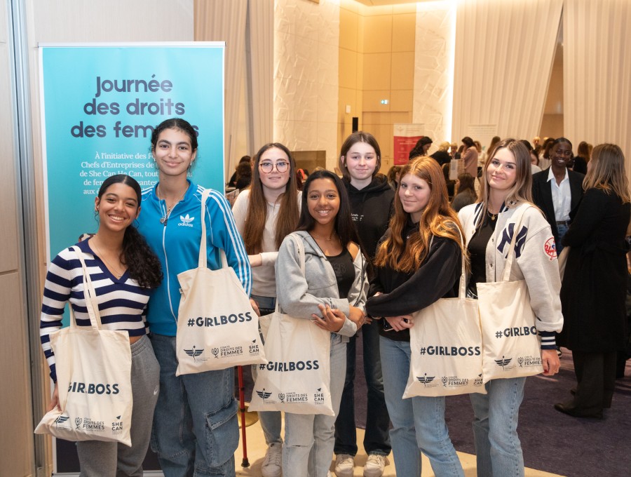 Participation of the High Commissioner in the GIRLBOSS event organised by the 'Association des Femmes Chefs d'Entreprises' of Monaco and the SheCanHeCan Association