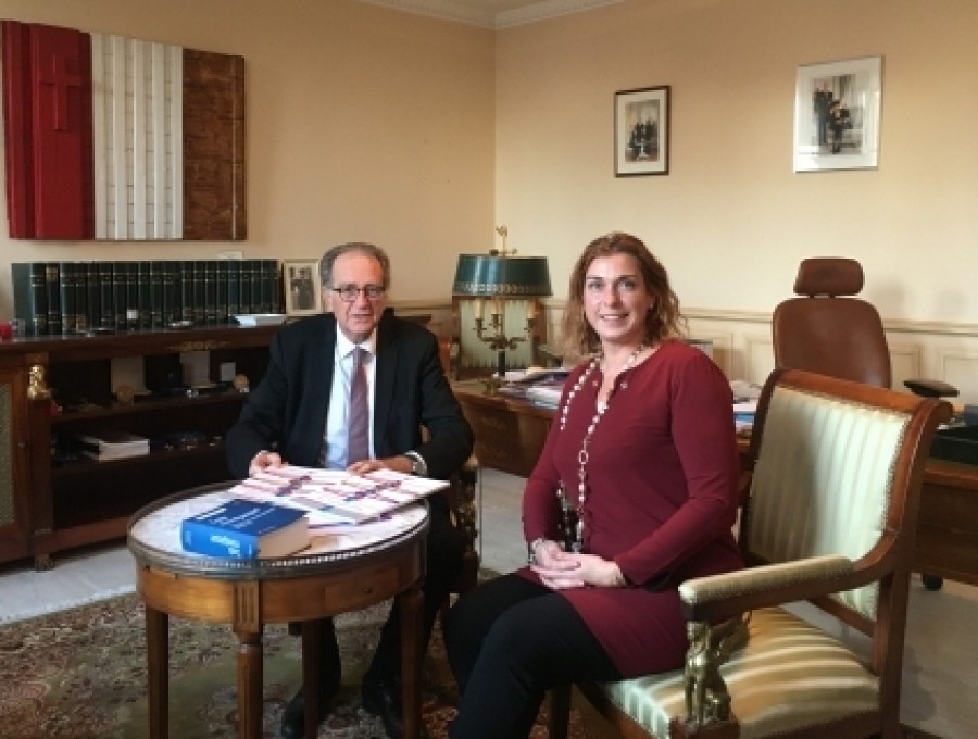 High Commissioner meets new Secretary of Justice